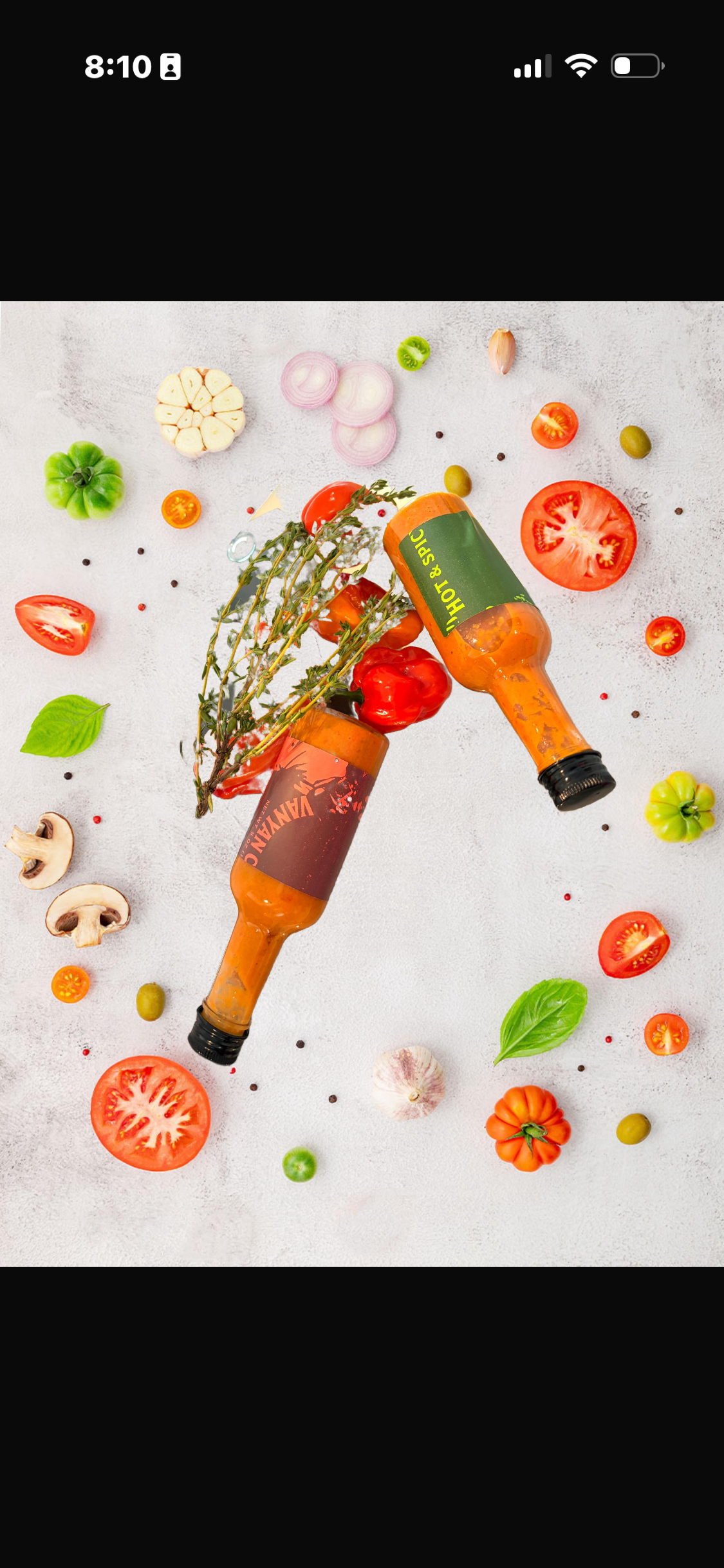 Hot sauce spicy vanyan chale PAKE 2