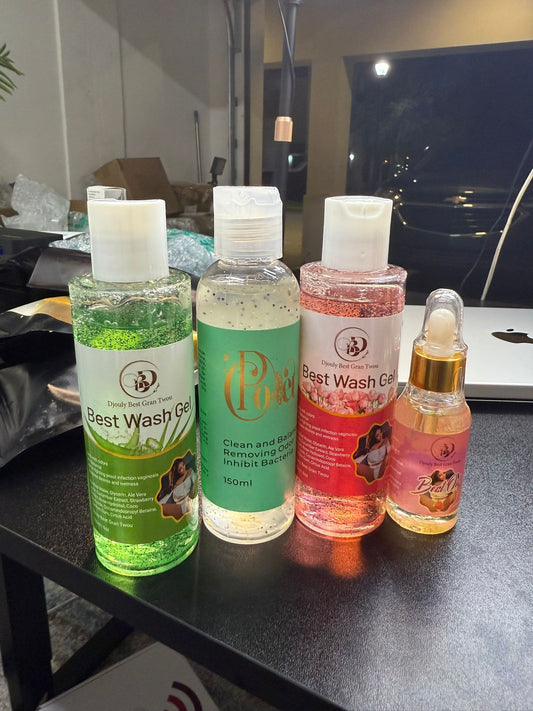 Best Wash Gel DjoulyBestbeauty  – Feminine Wellness Set (4-in-1)
