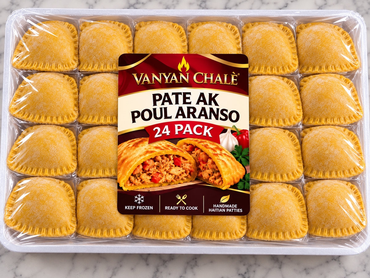 Vanyan Chalè Pate ak Poul Aranso – 6 Pack