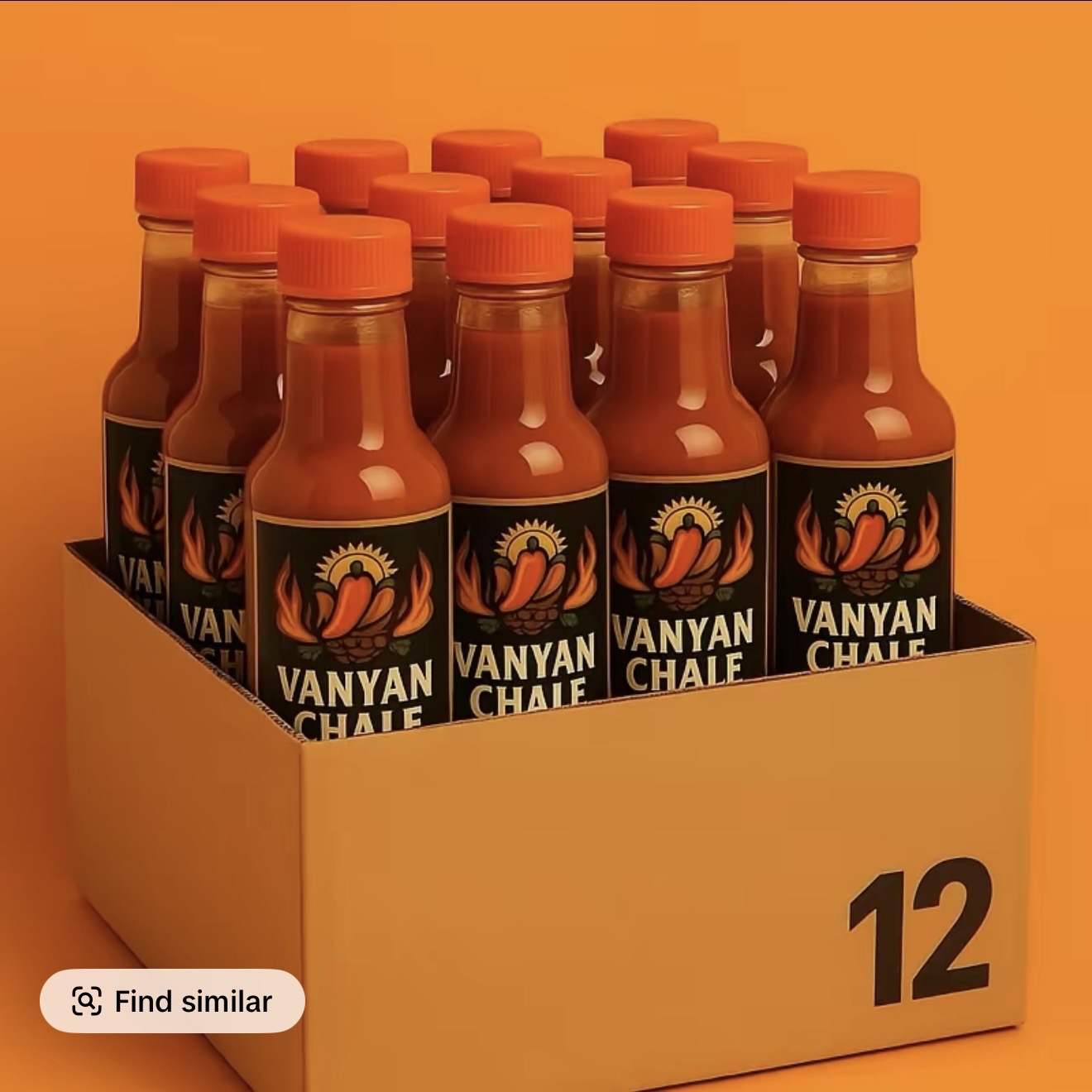 12 vanyan chale hot sauce